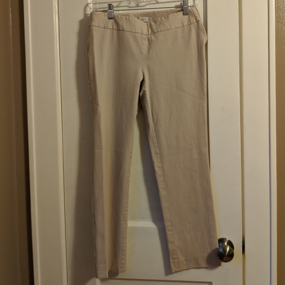 💐2 for $15-LOFT stretch Marisa-fit khakis